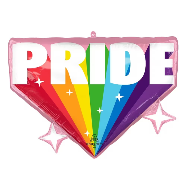 Folienballon - Figur PRIDE - XL - 66 cm / 0,05 m³