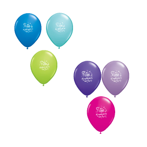 Latex-Luftballon-Set - Motiv Alles Liebe zur Kommunion -...