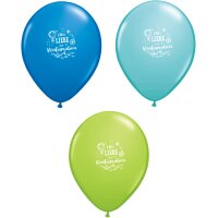 Latex-Luftballon-Set - Motiv Alles Liebe zur Kommunion - 28 cm (6)