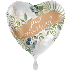 Folienballon - Motiv Wedding Natural Frame - XXL - 71 cm...