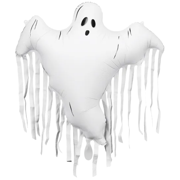 Folienballon - Figur Geist mit Fransen - XXL - 103 cm /...