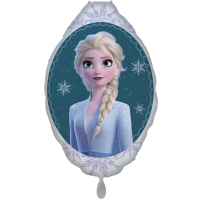 Folienballon - Figur Frozen: Spiegelbild Elsa - XXL - 63 x 90 cm / 0,07 m³