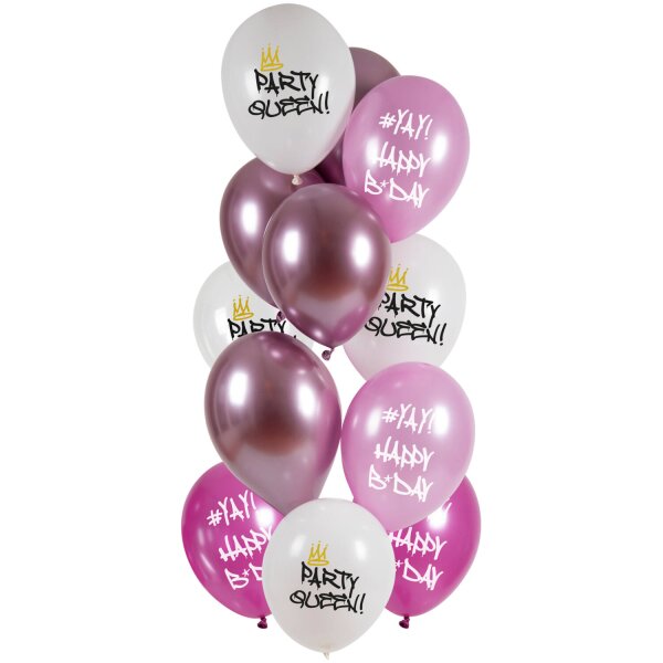 Ballonstrauß - Party Queen