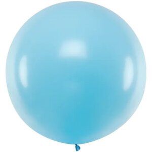 Latexballon - Hellblau - XXXL - 100 cm/1,00 m&sup3;